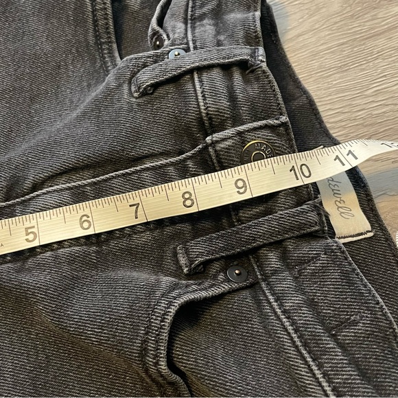 Women’s Madewell Black Cali Demi-Boot Jeans Size 25 - Picture 9 of 10